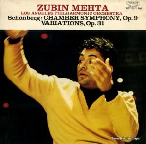 ズービン・メータ - シェーンベルク:室内交響曲、作品9 - SLC1809