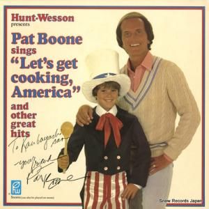 パット・ブーン sings "let's get cooking america" and other great hits LORSCH