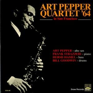 ȡڥåѡ art pepper quartet '64 in san francisco FSR-402