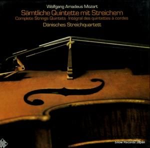 DANISCHES STREICHQUARTETT mozart; samtliche quintette mit streichern 6.35017