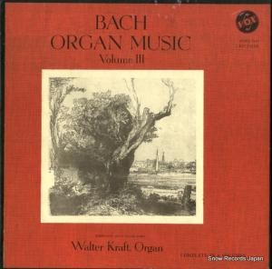 륿ե bach; organ music vol.3 SVBX5443