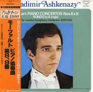 ヴラディーミル・アシュケナージ - モーツァルト:ピアノ協奏曲第8、9番 - SOL9051