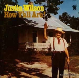 JUSATIN WILSON - how y'all are! - DT-5090