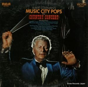 Сȡޥ - albert coleman's music city pops in a country concert - LSP-4551