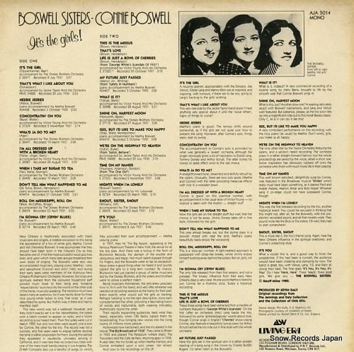 コニー・ボスウェル&ザ・ボスウ