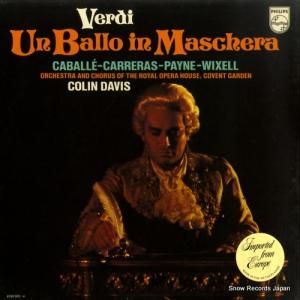 コリン・デイヴィス - verdi; un ballo in maschera - 6769020