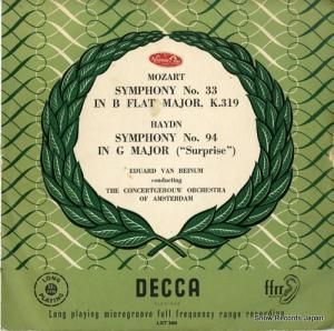 ɥȡ󡦥٥̥ mozart; symphony no.33 in b flat major k.319 LXT.2686