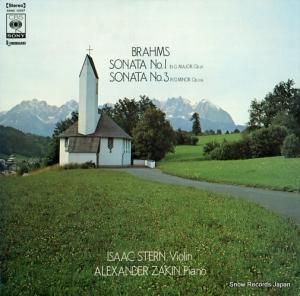 アイザック・スターン - ブラームス:ヴァイオリン・ソナタ第1番&第3番 - SONC10247