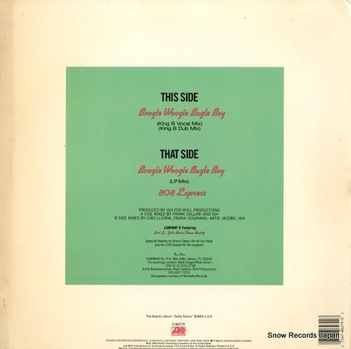 カンパニーB - boogie