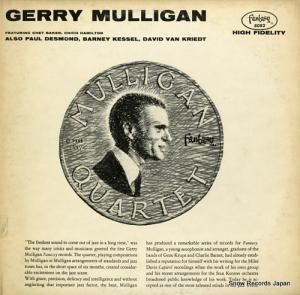 ꡼ޥꥬ󡿥ݡ롦ǥ gerry mulligan / paul desmond FANTASY8082