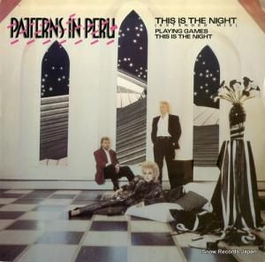 PATTERNS IN PERU this is the night YZ60T