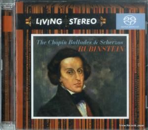 CD: アルトゥール・ルービンシュタイン - chopin; ballades / scherzos - 82876613962