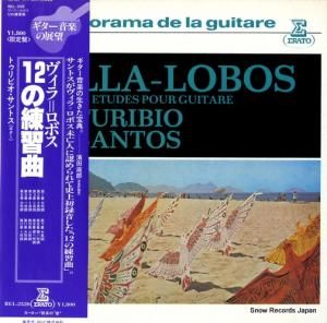 トゥリビオ・サントス - ヴィラ=ロボス:ギターのための12の練習曲 - REL-2520