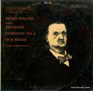 ブルーノ・ワルター - bruckner; symphony no.9 in d minor - ML5571