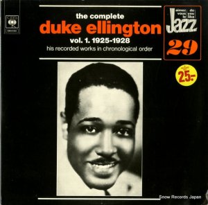 ǥ塼ȥ - the complete duke ellington vol.1 1925-1928 - CBS67264