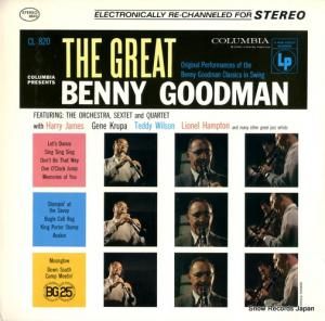 ベニー・グッドマン - the great benny goodman - PC8643/CS8643