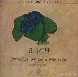 アルド・チッコリーニ - バッハ:二声部と三声部のためのインヴェンション - AA-8166