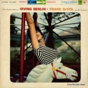 フランク・デ・ヴォール - the columbia album of irving berlin - volume 1 - CS8044