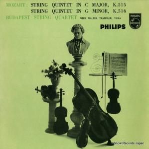 ブダペスト弦楽四重奏団 - mozart; string quintet - ABL3208