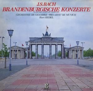 クルト・レーデル - バッハ:ブランデンブルグ協奏曲nos.1,3&6 - E1004