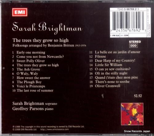 CD: サラ・ブライトマン -