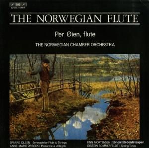 THE NORWEGIAN CHAMBER ORCHESTRA - the norwegian flute - LP-103