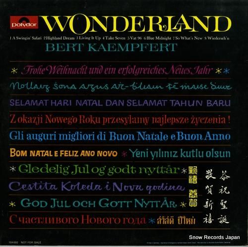 ベルト・ケンプフェルト - w