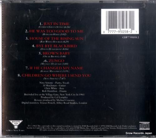 CD: ニーナ・シモン - a