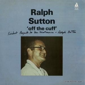 ラルフ・サットン - off the cuff - AP-163