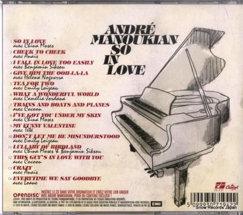 CD: アンドレ・マヌキアン