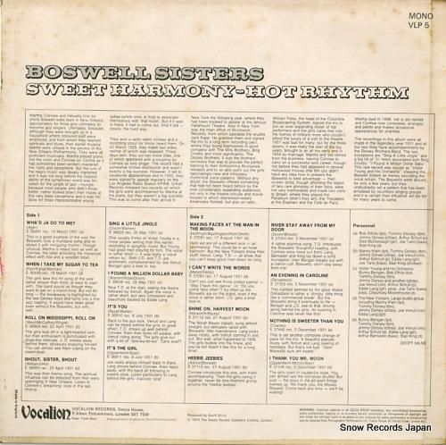 ボスウェル・シスターズ - s