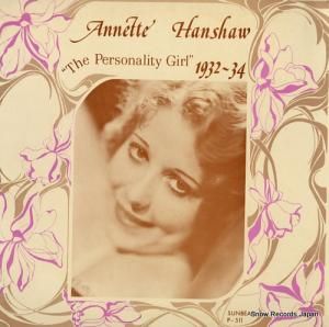 アネット・ハンショウ - the personality girl 1932-34 - P511