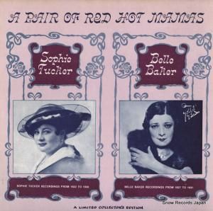 ソフィー・タッカー&ベル・ベイカー - pair of red hot mamas - TT-208