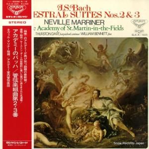 ネヴィル・マリナー - アカデミーのバッハ管弦楽組曲第2・3番 - SLA(A)1025