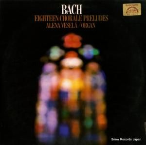 ALENA VESELA - bach; eighteen chorale preludes - MS1161-2