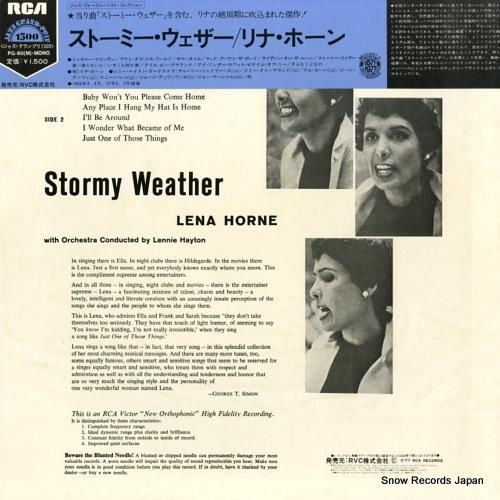 リナ・ホーン - ストーミー・