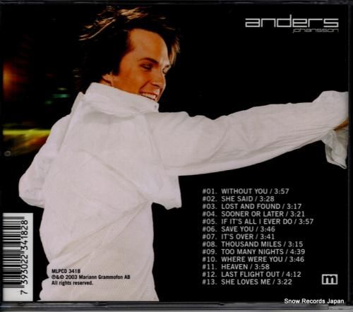 CD: アンダース・ヨハンソン