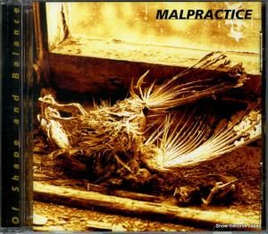 CD: MALPRACTICE - of shape and balance - MFRCD007