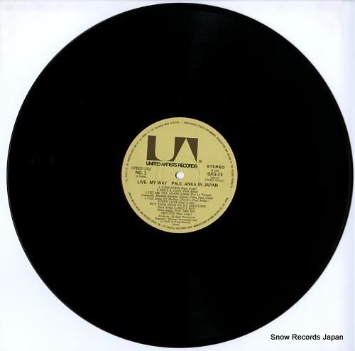 ポール・アンカ - ライヴ・イ
