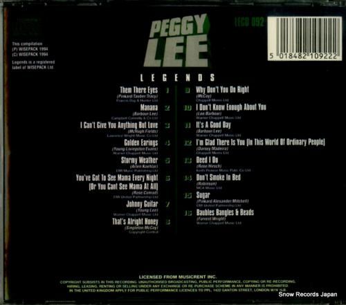 CD: ペギー・リー - pe