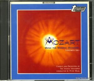CD: ڡޡ - mozart; music for masonic occasions vol.1 & 2 - 3037100157