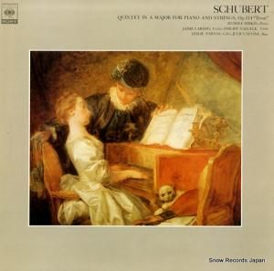 ルドルフ・ゼルキン - シューベルト:ピアノ五重奏曲イ長調作品114「ます」 - FCCA485