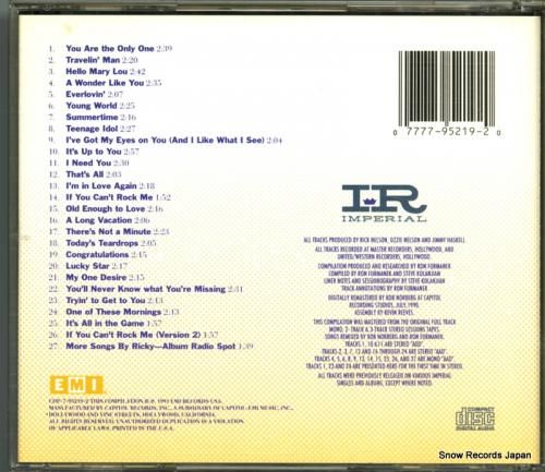 CD: リック・ネルソン -