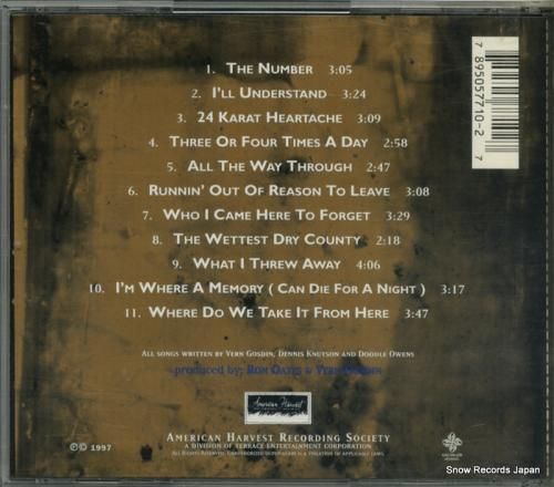 CD: ヴァーン・ゴスディン