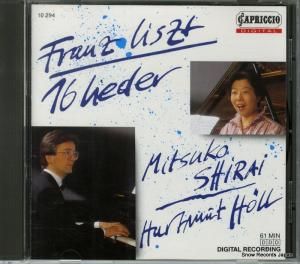 CD:  - liszt; 16 lieder - 10294