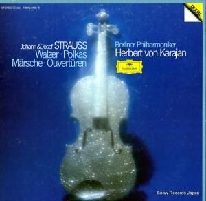 ヘルベルト・フォン・カラヤン - シュトラウス:ワルツ、ポルカ、マーチ、序曲集 - 78MG0136