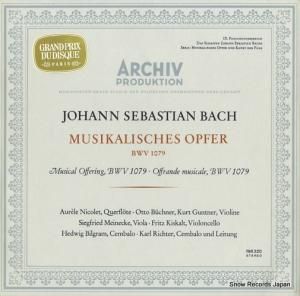 롦ҥ - bach; musikalisches opfer bwv1079 - 198320