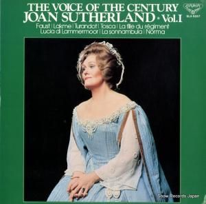 ジョーン・サザーランド - 「世紀の歌声」ジョーン・サザーランドー第1集 - SLA6357