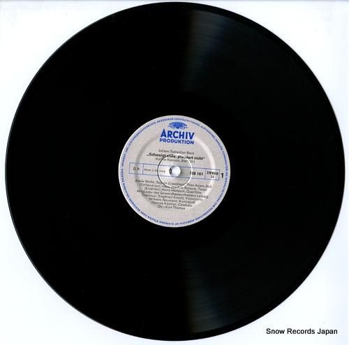 クルト・トーマス - バッハ: