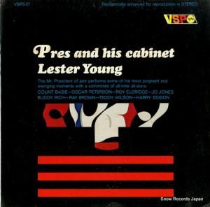 レスター・ヤング - pres and his cabinet - VSPS-27